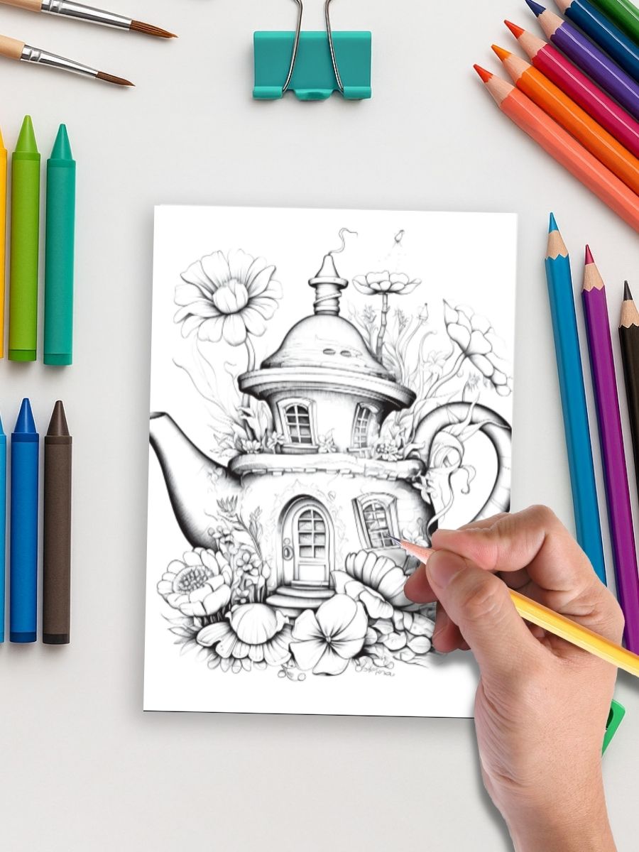Yummy Dwellings – 250 Food-Themed Fantasy House Pages for One Dollar - Image 5