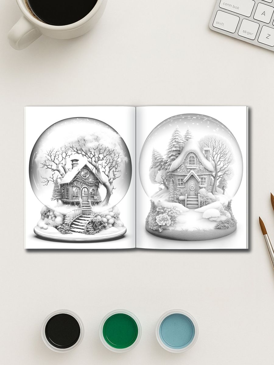 Crystal Worlds – 100 Fantasy Scenes Inside Crystal Balls for One Dollar - Image 2