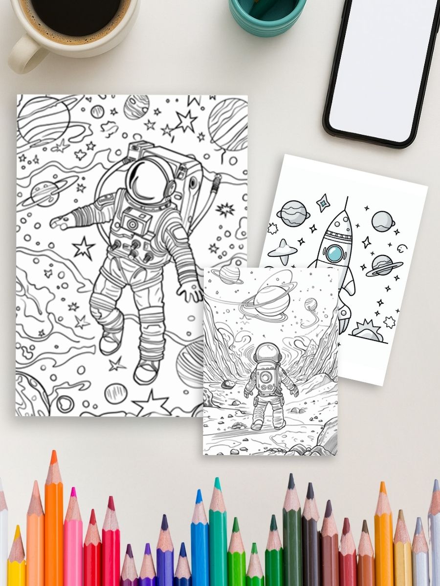 Space Quest – 184 Intergalactic Adventure Pages for Kids for One Dollar - Image 3