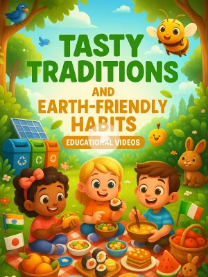 Tasty Traditions and Earth-Friendly Habits - Educational Videos for One Dollar